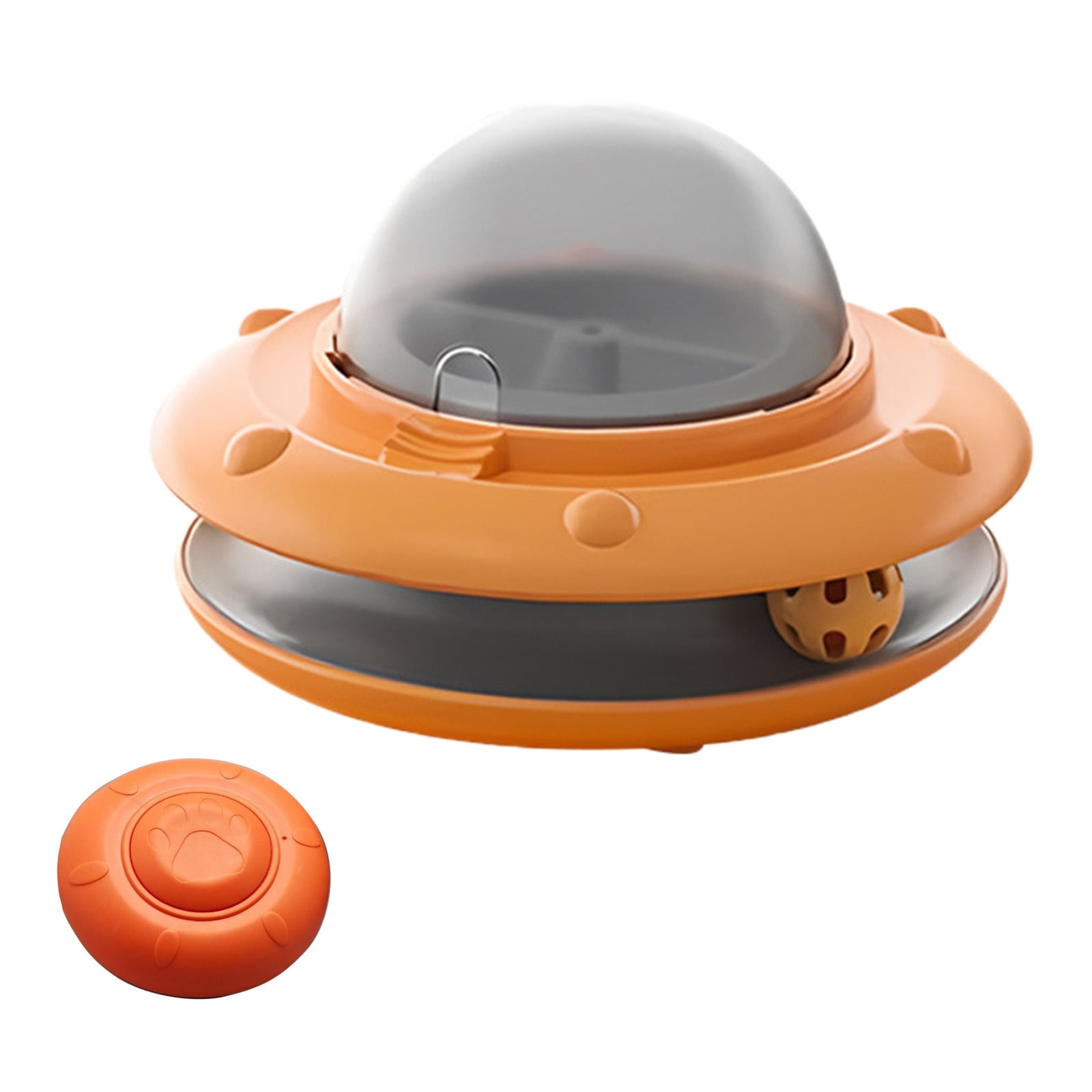 Interactive Dog Puzzle Toy for Indoor Use – Automatic Feeder Enrichment Toy with Remote Rechargeable Electronic Track Pet IQ Training and Mental Stimulation