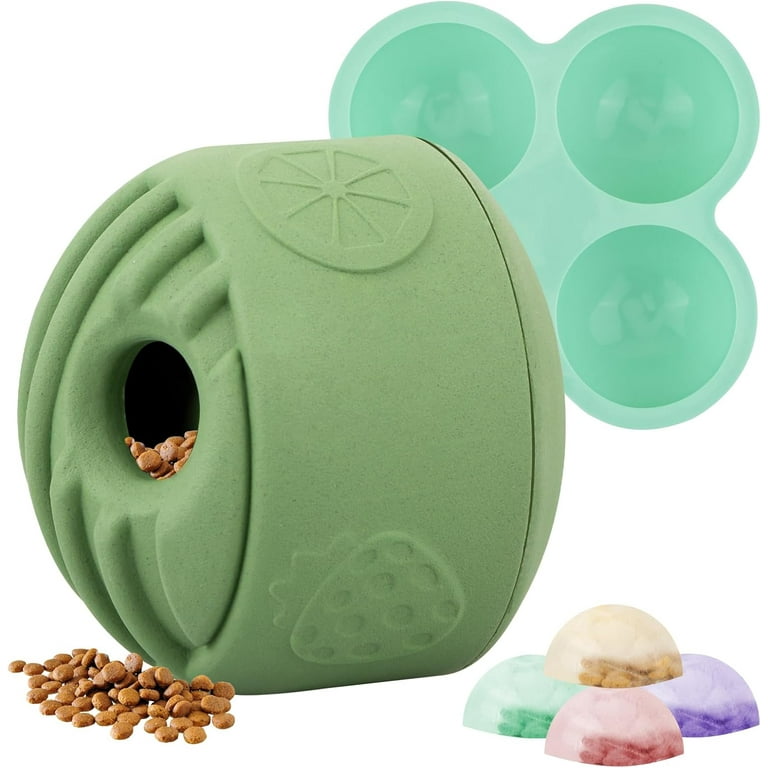 Interactive Dog Puzzle Toy, Large Chew Freezable Dog Toy Mental