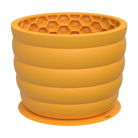 Interactive Dog Slow Feeder Bowl with Suction Base Enrichment Toy for All Breed Sizes to Reduce Anxiety and Improve Mealtime