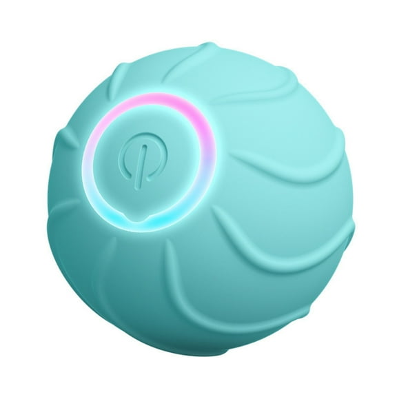 Interactive Dog Toy, , Dog Toy Ball, Dog Ball Electric Ball For Dogs Ball Dog With 2 Interactive Modes Intelligent Dog Toy With LED Lights(Blue)