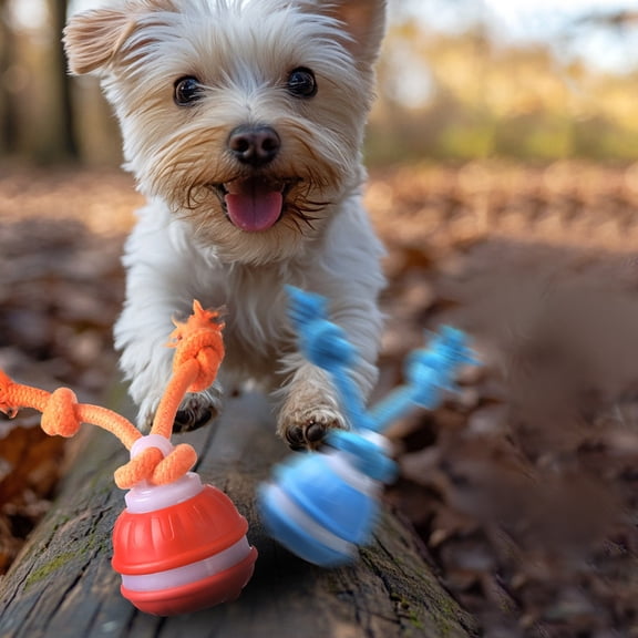 Interactive Dog Toy Automatic Moving Ball with Squeaky,Motion Activated Chase Buddy for Small Medium Dogs,Indoor Outdoor Pet Exercise Toy Rechargeable