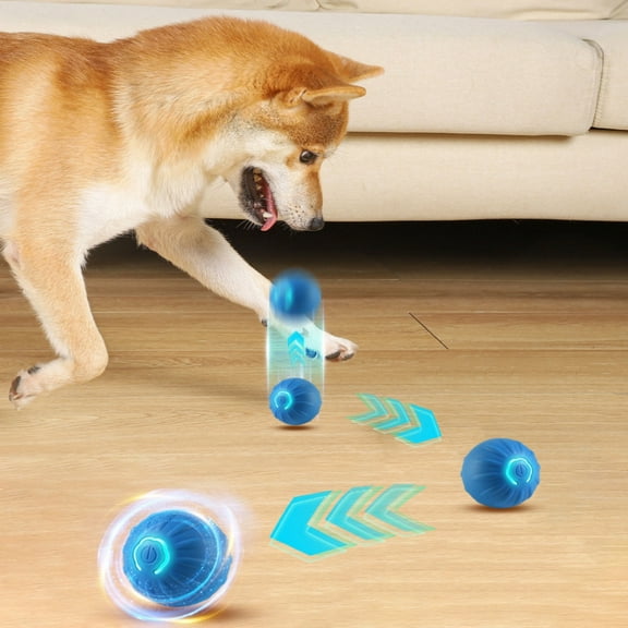 Interactive Dog Toys 2 Inch Vibrating Dog Ball Smart Jumping Ball for Dogs Shaky Ball Toy Interactive Dog Ball Puppy Toys Dog Toys to Keep Them Busy