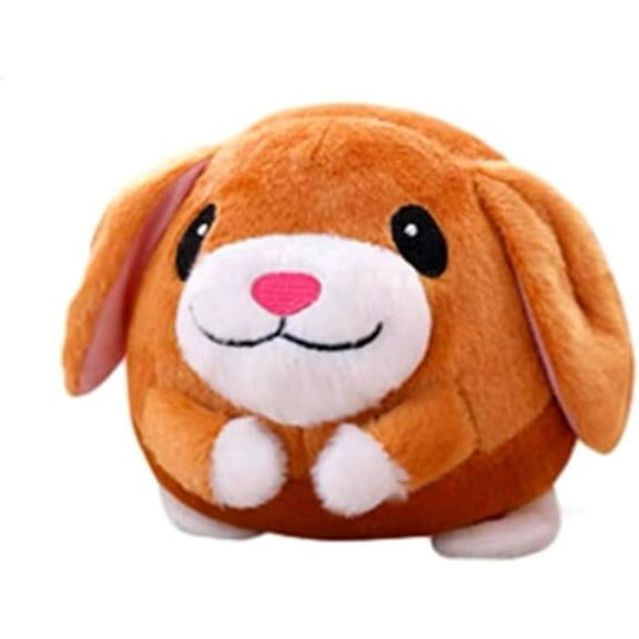 Interactive Dog Toys, 2026 New Active Moving Pet Plush Toy, Rechargeable Squeaky Dog Ball Toy with Talking Sound, Washable Cartoon Pig Plush Toy for Dogs Puppies (1-pcs)