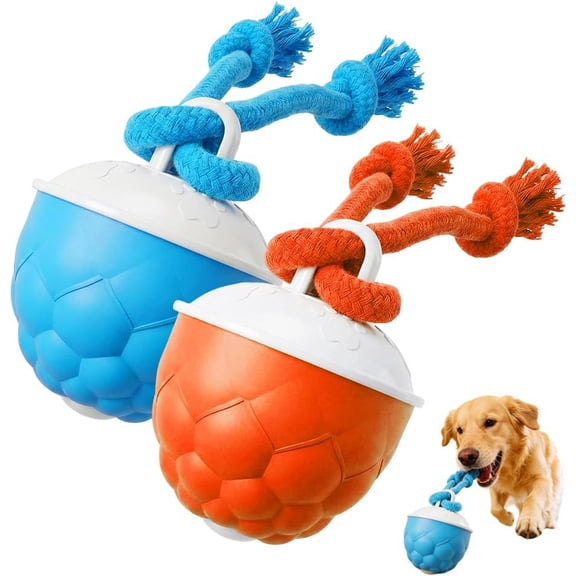 Interactive Dog Toys - 2026 Upgraded Motion Activated Automatic Rolling Ball Toys, USB Rechargeable Dog Toy for Pet Owners