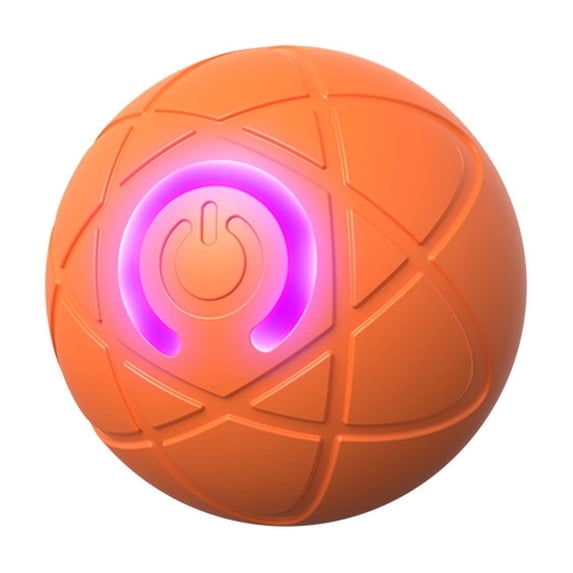 Interactive Dog Toys Automatic Moving USB Rechargeable Toy for Small Medium and Large Dogs with LED Light and Bouncing Action