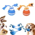 thumbnail image 1 of Interactive Dog Toys Ball - Fun Moving Dog Toys to Keep Them Busy | Smart Jumping Ball for Dogs Gift | Rechargeable Automatic | Dog Squeaky Toy | Pet Supplies(2PC), 1 of 6