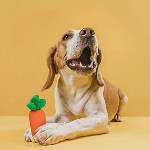 Interactive Dog Toys, Carrot Snuffle Mat for Dogs Plush Puzzle Toys
