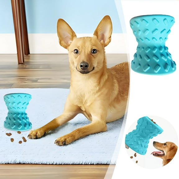 Pet Toys Enrichment Interactive Food Toys for Dogs Promote Bonding Durable Rubber Design for Indoor Use Suitable for Small to Large