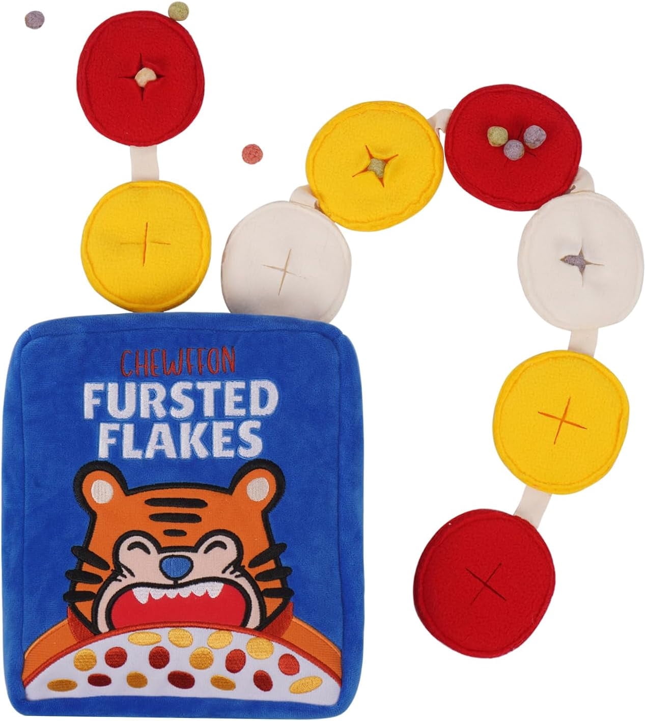 Interactive Dog Toys, Enrichment Snuffle Crinkle Treat Puzzle Toys for ...