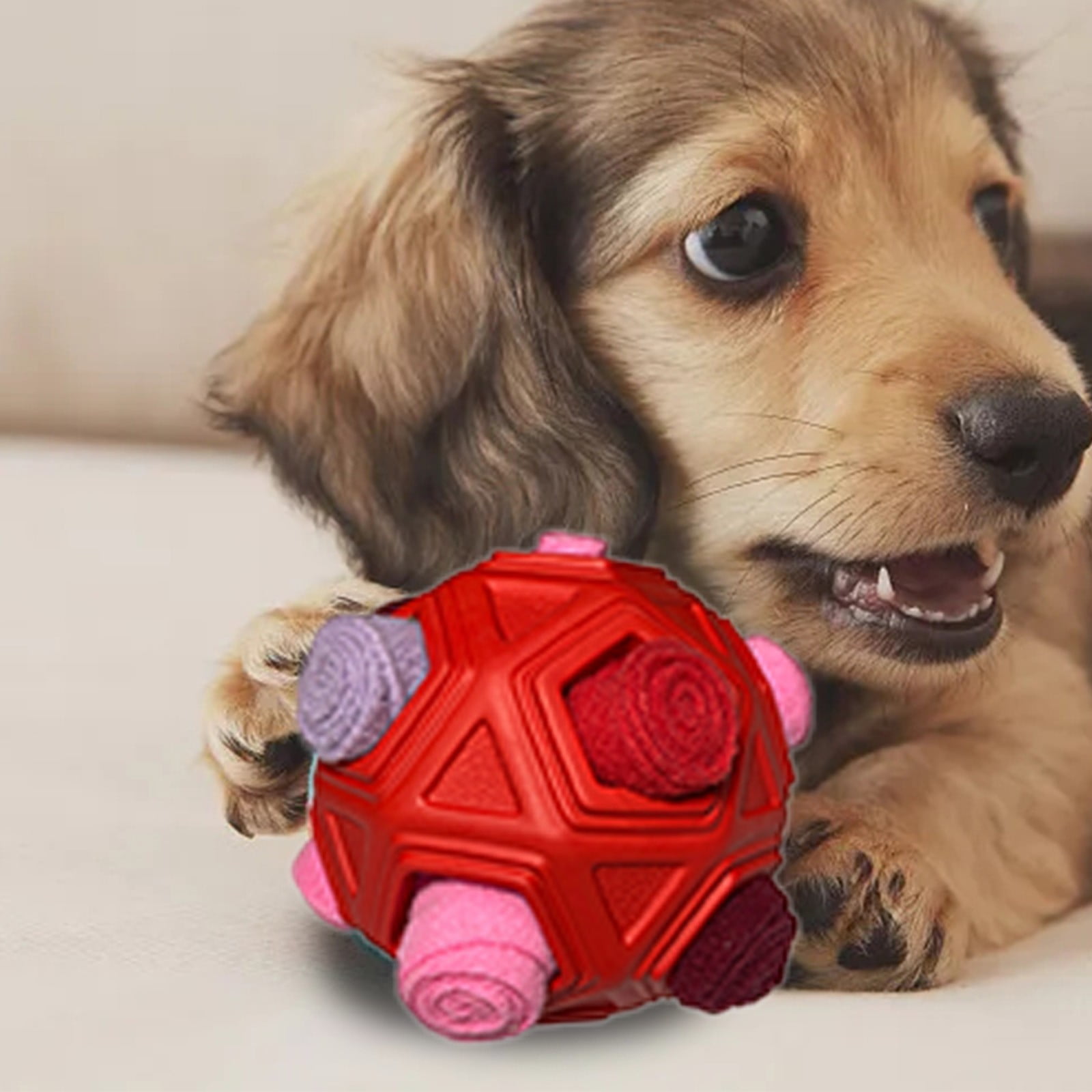 Interactive Dog Toys Food Leakage Placed Ball Encourage Natural