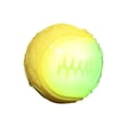 thumbnail image 1 of Interactive Dog Toys, Glow in The Dark Ball, Dog Dental Chew, Unbreakable Dog Toys, Dog Treat Dispensing Toys, Pet Bounce Ball for Dogs, 2.5 In, Yellow, 1 Pc, 1 of 5