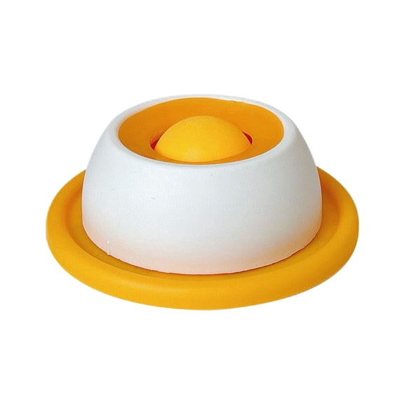 Interactive Dog Toys - Slow Feeder Food Dispenser for Puppy Training & Enrichment, Ideal for Cats and Dogs(Yellow(Dog))