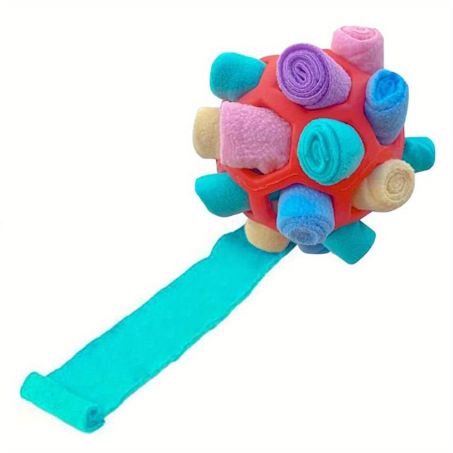 Interactive Dog Toys Sniffer Balls for Hidden Snacks Rubber Puzzle
