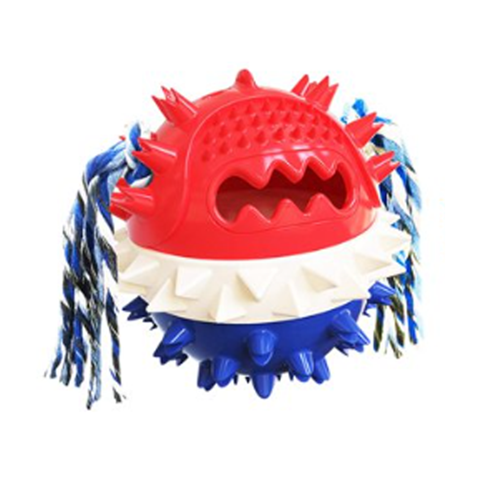 Doggles 2L Gray Hippo Dog Toy, Multicolor