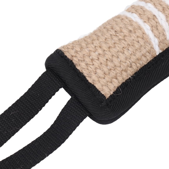Interactive Dog Training Tug Toy, Linen Bite Pillow With Reflective Grip For <span Style="background:red"></span>