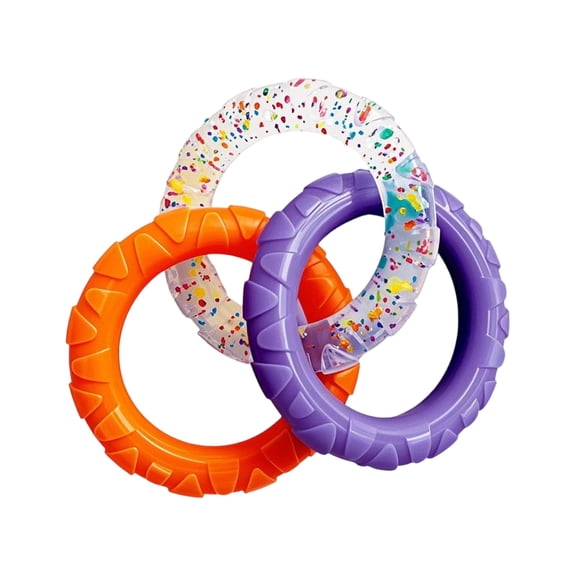 Interactive Dog Tug Toy for Puppy Teeth Cleaning and Boredom Relief Pulling Play Training Activity for Small Breed