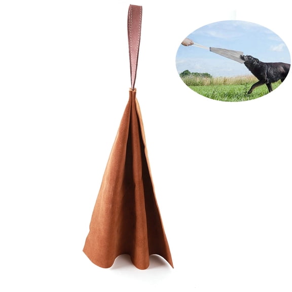 Interactive Dog Tug Toy for Puppy and K9 Training with Handle for Grip Development and Playful Bonding