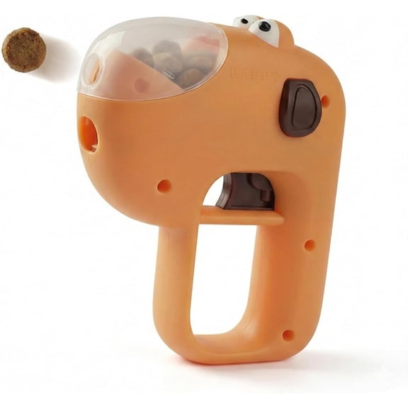 Interactive Dog and Cat Treat Launcher - One-Handed Food Dispenser