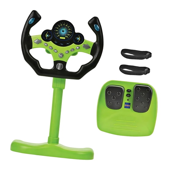 Interactive Driving Simulation Toy Featuring Engine Sounds And Sturdy ABS Construction