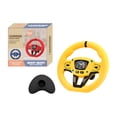 thumbnail image 1 of Interactive Driving Simulator, Kids Steering Wheel, Driving Toys, Hobby Driving Toys, 1 Pc 7.5X7.5X2.5 in Interactive Play Steering Wheel, Smooth Rotatable Pretend Driver Toys for, 1 of 7