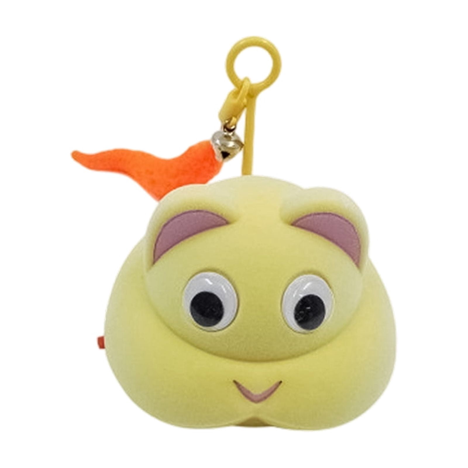 Interactive Electric Cat Toy with Auto Moving Feature and Gradient LED Lights, Rechargeable Indoor Pet Plaything for Fun and Exercise, Gift for Cat Lovers, Yellow