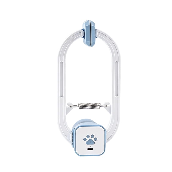 Interactive Electric Cat Toy Wand, Control Dual Mode Swinging Teaser, Rotating Door Clip Hanging Toy, Automatic Exercise Plaything for Cats