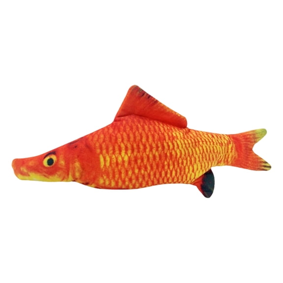 Interactive Electric Flopping Fish Toy for Cats & Dogs, Realistic Moving Mechanical Fish Pet Toy, Automatic Wiggle Chew Toy for Indoor Exercise, Fun for Kittens, Small & Medium Dogs