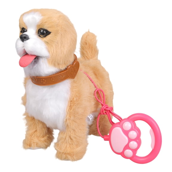 Interactive Electric Plush Dog That Talks And Sticks Tongue Out For Fun Ages 3+