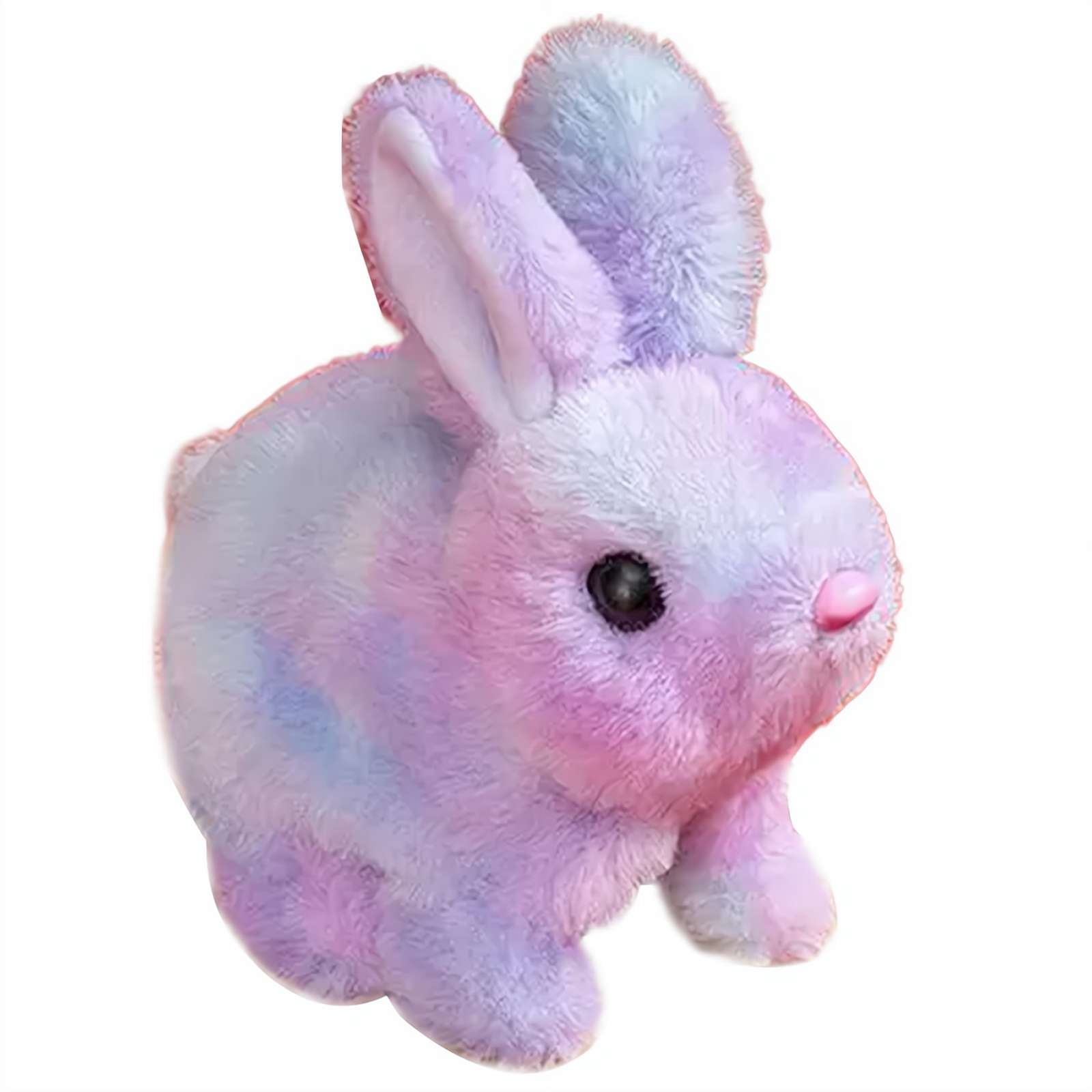 Interactive Electronic Pet Plush Bunny Toy, Realistic Rabbit with ...