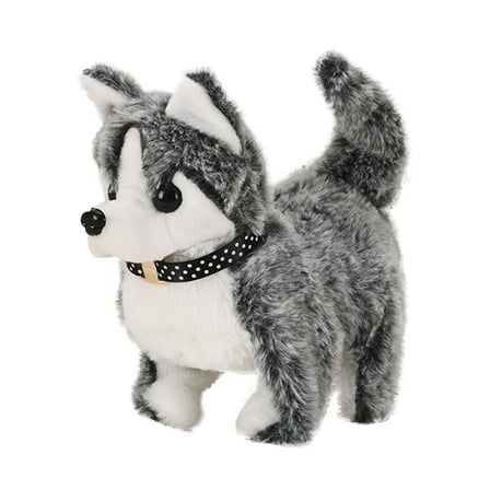 Interactive Electronic Pet Toy Realistic Walking Barking Nodding Dog for Kids Children