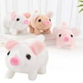 thumbnail image 1 of Interactive Electronic Pig Toy Walking Talking Pet with Moving Nose and Tail Wagging Motion, 1 of 8