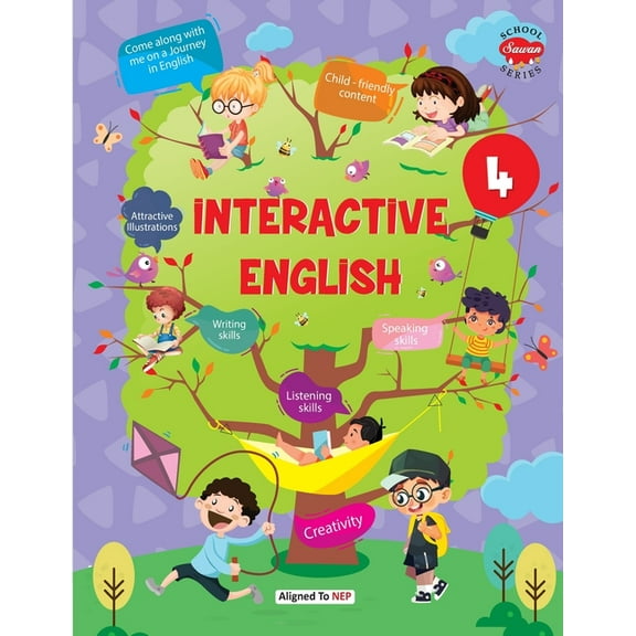 Interactive English -4, (Paperback)