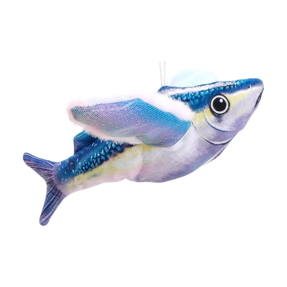 Interactive Flappy Fish Cat Toy with Realistic Chirping Sounds and Lifelike Flapping Motion for Indoor Feline