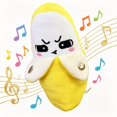 thumbnail image 1 of Interactive Fruit Plush Toy, Musical Beat Sensing Soft Stuffed Animal Family Bond Activity Sensory Development Cognitive Skill Training Home Game Leisure Play Soft Pink, 1 of 6