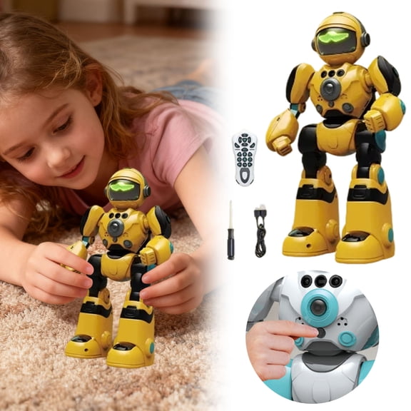 Interactive Gesture Sensing Robot – Remote Control Toy w/ Smart Dialogue, Singing & Dancing
