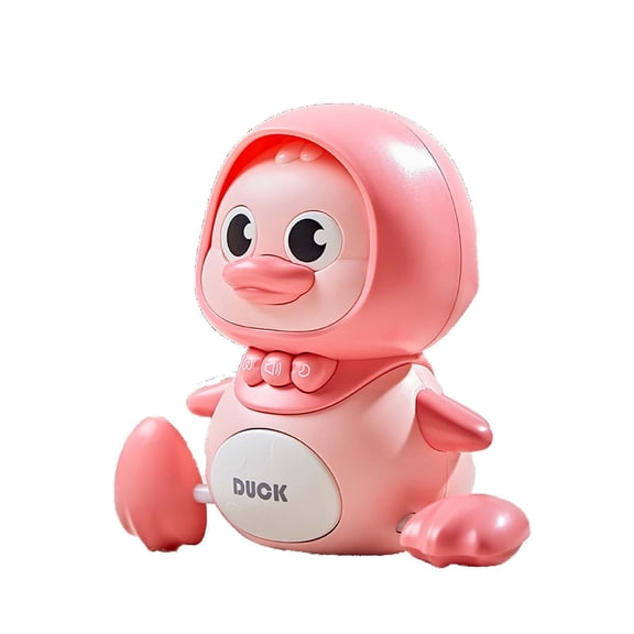 Interactive Hatching Baby Crawling Walking Singing Toy Musical Belly Plaything for Boys Girls Development Sound Making Toys, 15 cm, Pink