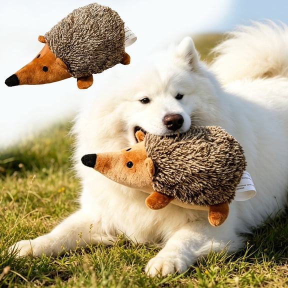 Interactive Hedgehog For And Cats Squeaky Entertainment Chew Animal Shape Calming for Hyper Dogs Tough Dog Chew for Aggressive Rabbit Brain Rubber Small Dog Heartbeat Baby Rubber Chew for Cats Dog