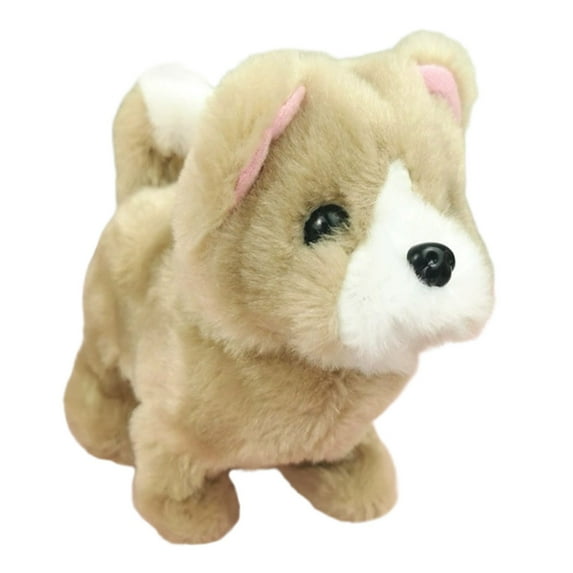 Interactive Lifelike Robotic Puppy With Realistic Barking And Walking Motions For Kids And Adults Easter for Girls People for Babies Wiggles Figures Toddler Singing Chicken Plushy Animal