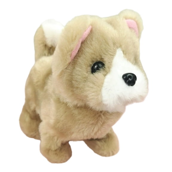 Interactive Lifelike Robotic Puppy With Realistic Barking And Walking Motions For Kids And Adults Easter for Girls People for Babies Wiggles Figures Toddler Singing Chicken Plushy Animal