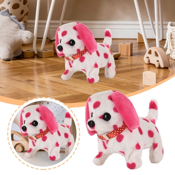 Interactive Lifelike Robotic Puppy Realistic Barking Walking Smart Companion For Kids Adults