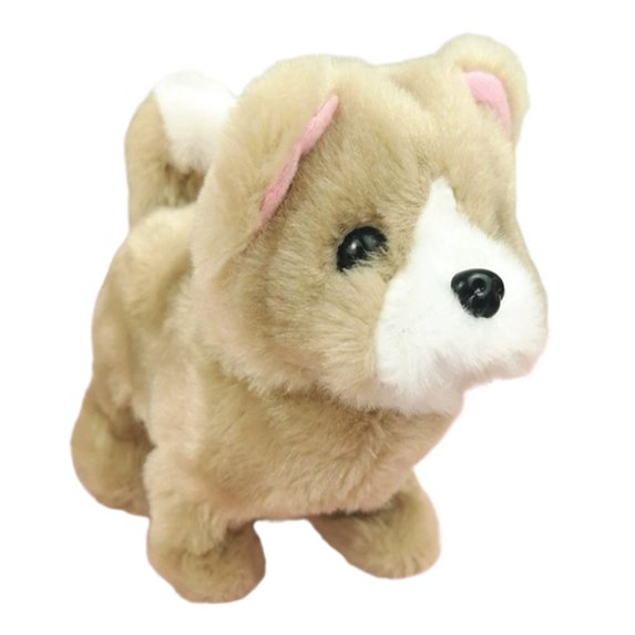 Decorland Robotic Puppy Interactive Lifelike Electronic Pet with Barking and Walking Motions 1-Pack 5.91 in L x 4.33 in W x 3.94 in H