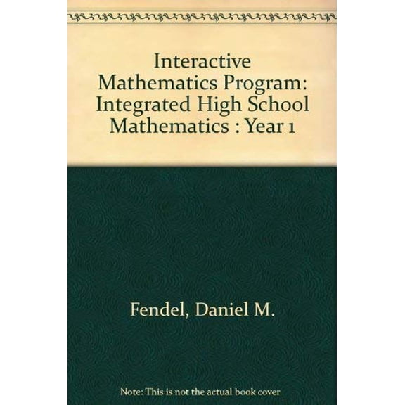 Pre-Owned Interactive Mathematics Program: Integrated High School : Year 1 (Hardcover) 1559536594 9781559536592