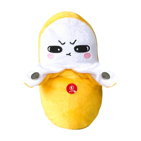 Interactive Musical Sensory Toys, Soft Interactive Plush Toy with Sounds, Skin Touch Activated Sound Doll, Dual Mode Educational Toy,Fun Christmas and Birthday Gifts