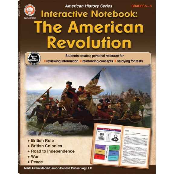 Interactive Notebook: The American Revolution Resource Book, Grades 5 - 8, (Paperback)