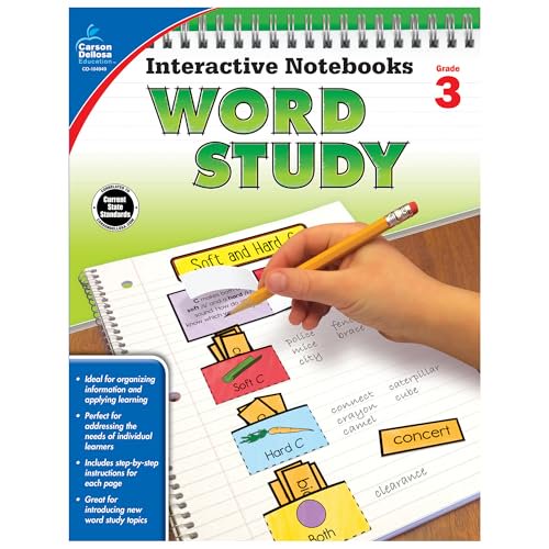Pre-Owned Interactive Notebooks Word Study, Grade 3 (Paperback) 1483838110 9781483838113