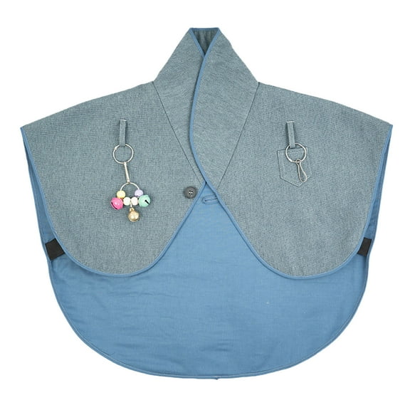 Interactive Parrot Shoulder Protector Guard Shawl Multifunctional Bird Play Stand Linen Pet Training Cape for Indoor Outdoor Use