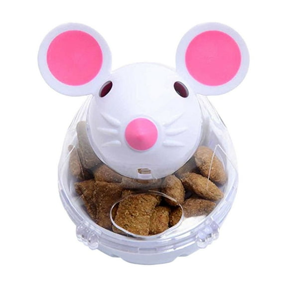 Interactive Food Leak Mice Toy Feeder for - Teasing Entertainment Device to Boredom