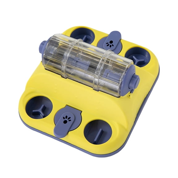 Interactive Pet Puzzle Feeder Slow Food Dispenser Toy for Cats and Dogs Mental Stimulation Entertainment