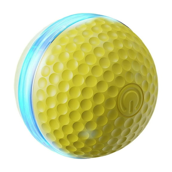 Interactive Pet Toy Automatic Rolling Interactive Training Tool for Cats - Hilarious Boredom Buster Teeth Grinding Chewing for