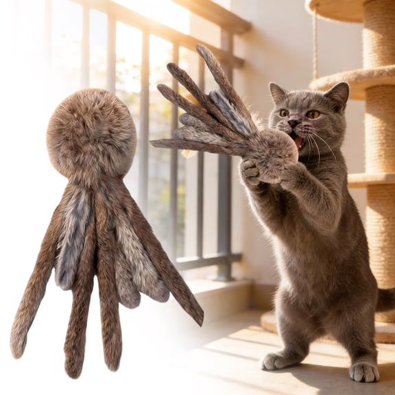 Interactive Pet Toy Simulation Moving Cat Dog Toy Indoor Activity Exercise Boredom Relief Smart Motion Pet Entertainment Toy For Home Play Training Mental Stimulation Cat Dog Enrichment Toys